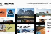 TrekOn - Extreme Sports and Adventure Theme