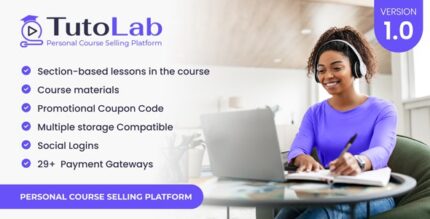 TutoLab - Personal Course Selling Platform