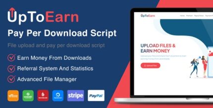 UpToEarn - File Sharing And Pay Per Download Platform