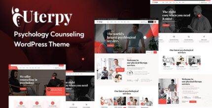 Uterpy - Psychology Counseling WordPress Theme