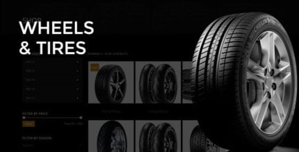 Wheels & Tires - WordPress Theme