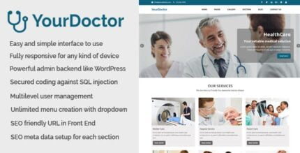 Yourdoctor - Medical and Doctor Website CMS