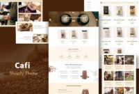 Cafi - Coffee Shops & Cafés Responsive Shopify