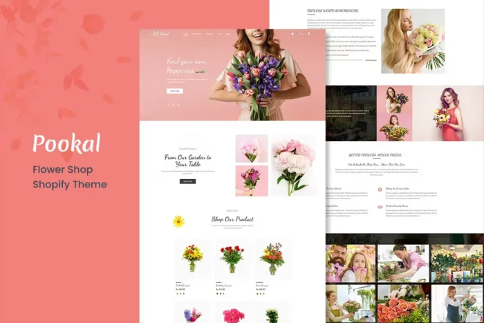 Pookal - Flower Shop and Florist Shopify Theme