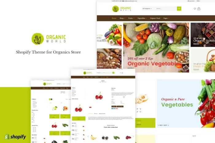 Organic | Shopify Theme for Organics Store