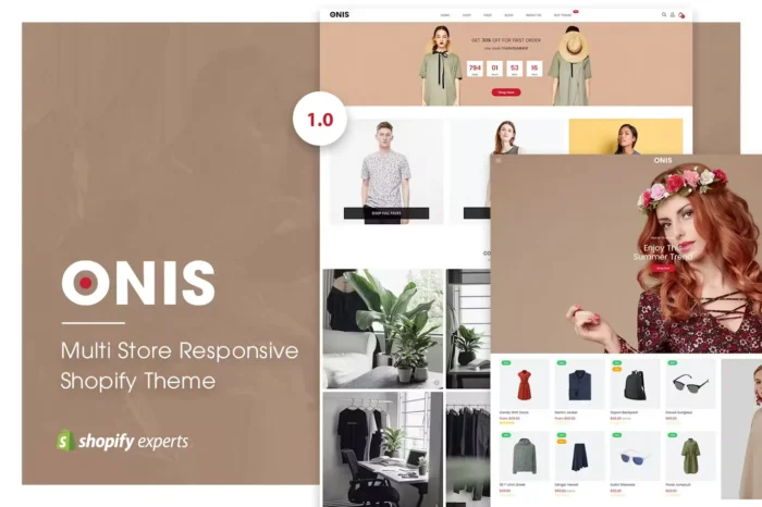 ONIS | Multi Store Responsive Shopify Theme