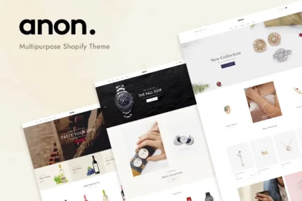 Anon - Minimal Responsive Shopify Theme