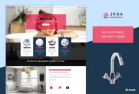 Joga | Bath Fittings Shopify Theme