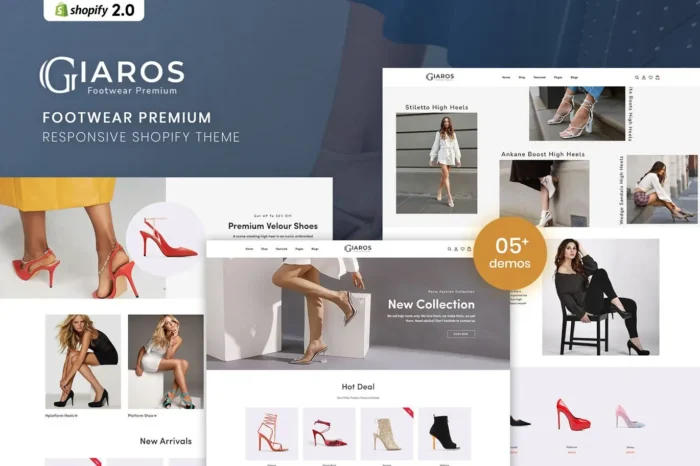 Giaros - Footwear Premium Responsive Shopify Theme