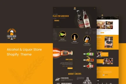 Cheerx - Alchocol & Liquor Store Shopify Theme