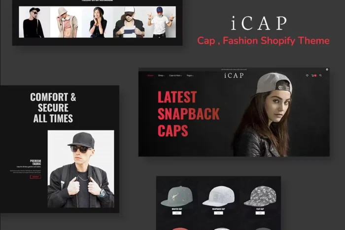 icap - Caps, Fashion Shopping Shopify Theme