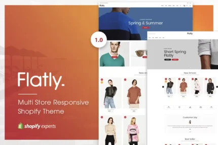 Flatly | Multi Store Responsive Shopify Theme