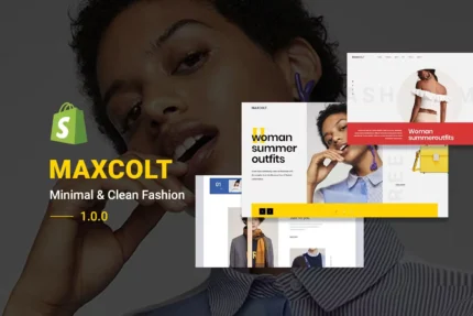 MAXCOLT | Minimal & Clean Fashion Shopify Theme