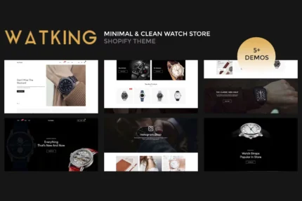 Watking – Minimal & Clean Watch Shopify Theme