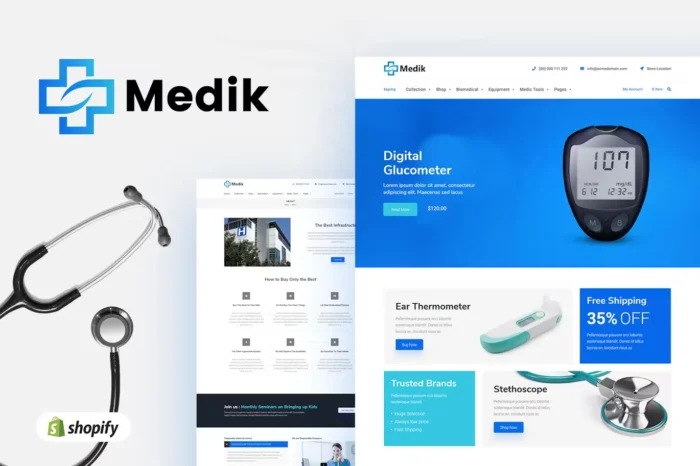 Medik | Medical Shopify Theme for