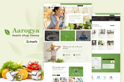 Aarogya | Shopify Health Care Store Theme