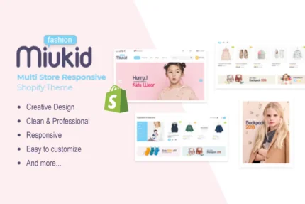 MiuKid - Multi Store Responsive Shopify Theme