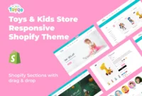 Toyqo - Toys & Kids Store Responsive Shopify Theme