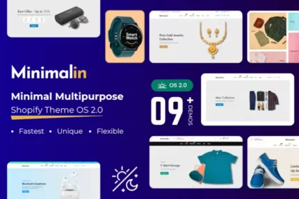 Minimalin - Minimal eCommerce Shopify Theme OS 2.0