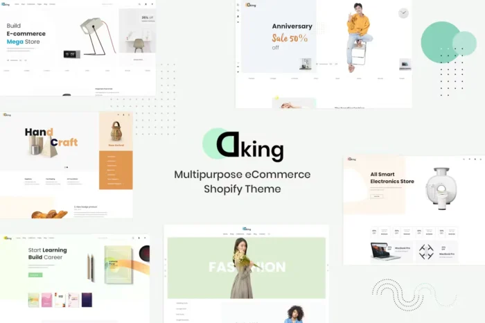 Dking – Multipurpose eCommerce Shopify Theme