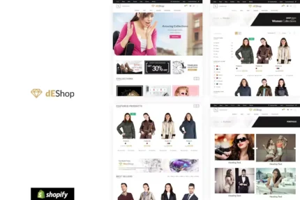 dEShop - Responsive Shopify Store Template