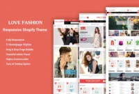 LoveFashion - Drag & Drop Builder Shopify Theme