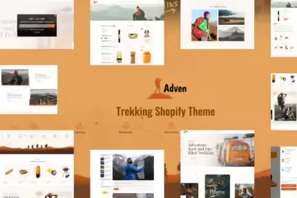 Adven - Hiking, Camping & Trekking Shopify Theme