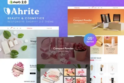 Ahrite - Beauty & Cosmetics Shopify 2.0 Theme