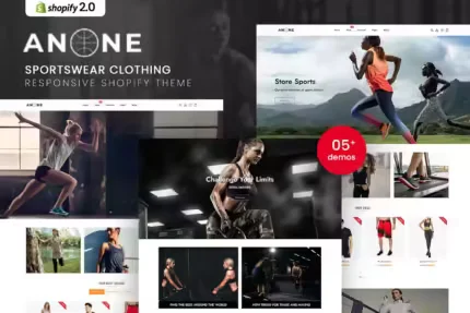 Anone - Sportswear Clothing Shopify Theme