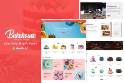 Bakehouse - Bakery, Cake Shop Shopify 2.O Theme