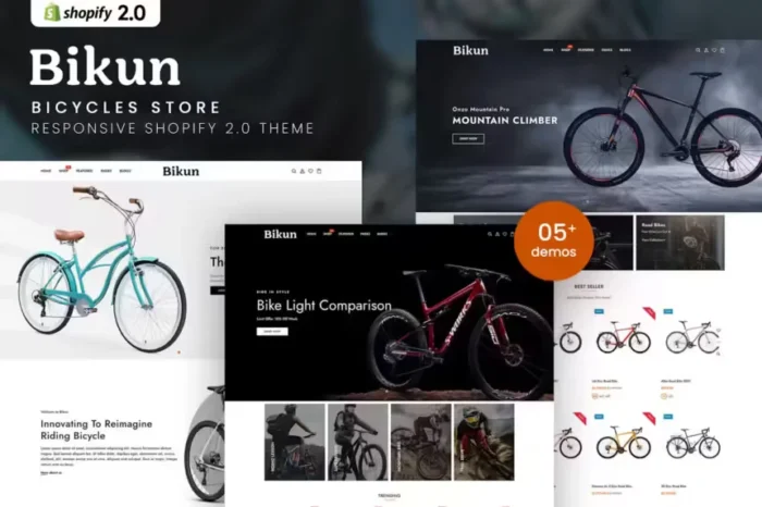 Bikun - Bicycles Store Shopify 2.0 Theme