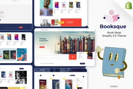 Booksque - Book Shop Shopify Theme