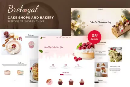 Brekoyal - Cake & Bakery Responsive Shopify Theme