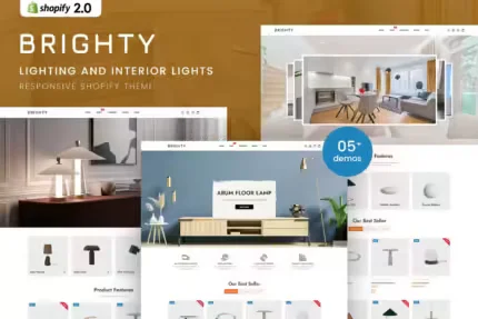 Brighty - Lighting & Interior Lights Shopify Theme