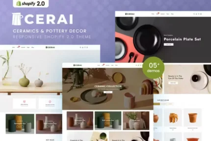 Cerai - Ceramics & Pottery Decor Shopify 2.0 Theme