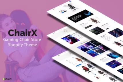 Chairx - Apps, Single Product Shopify Theme