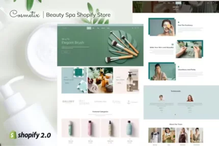 Cosmetix - Beauty Spa Shopify Store