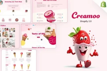 Creamoo - Ice Cream & Cake Shop Shopify Theme