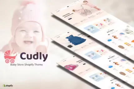 Cudly - Toys Store, New Born Babies Shopify Theme