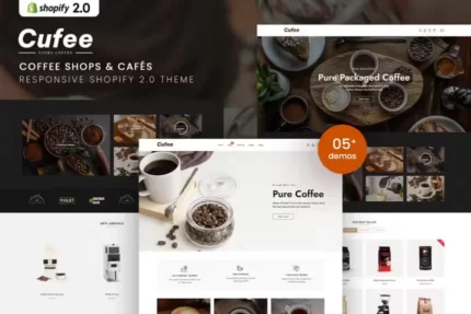 Cufee - Coffee Shops & Cafes Shopify 2.0 Theme