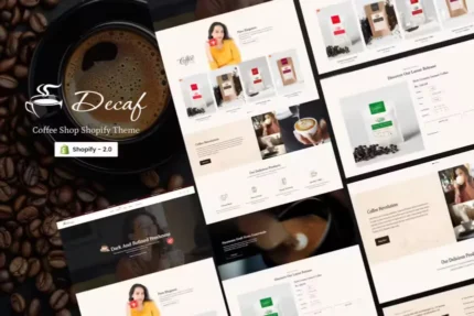 Decaf - Coffee Shop Shopify Theme