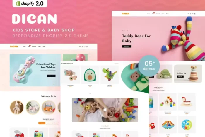 Dican - Kids Store & Baby Shop Shopify 2.0 Theme