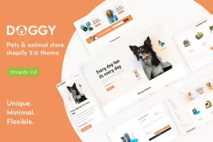 Doggy - Pets & Animals Responsive Shopify Theme