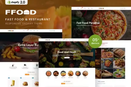 FFood - Fast Food & Restaurant Shopify 2.0 Theme