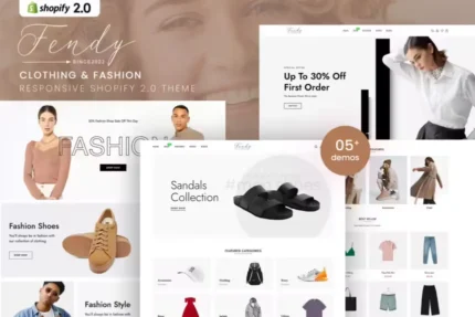 Fendy - Clothing & Fashion Shopify 2.0 Theme