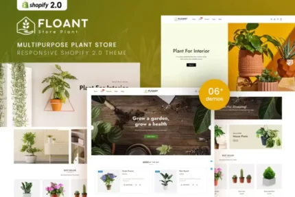 Floant - MultiPurpose Plant Store Shopify 2.0 Them