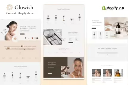 Glowish - Beauty Store Shopify Theme