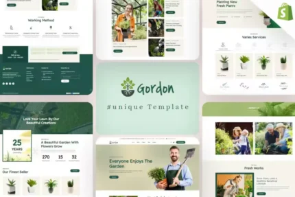 Gordon - Responsive Gardening Shop Shopify Theme