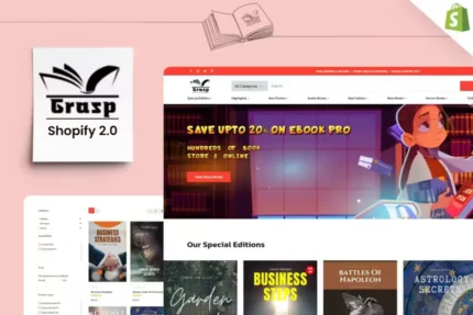 Grasp - Shopify Book Store Theme