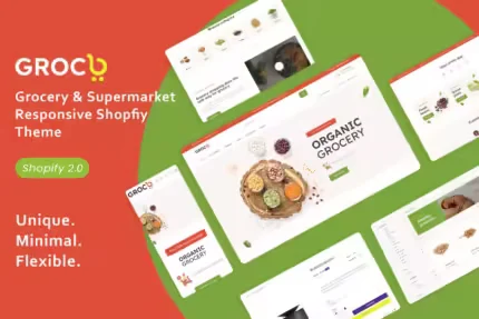 Groco - Grocery & Supermarket Shopify Theme